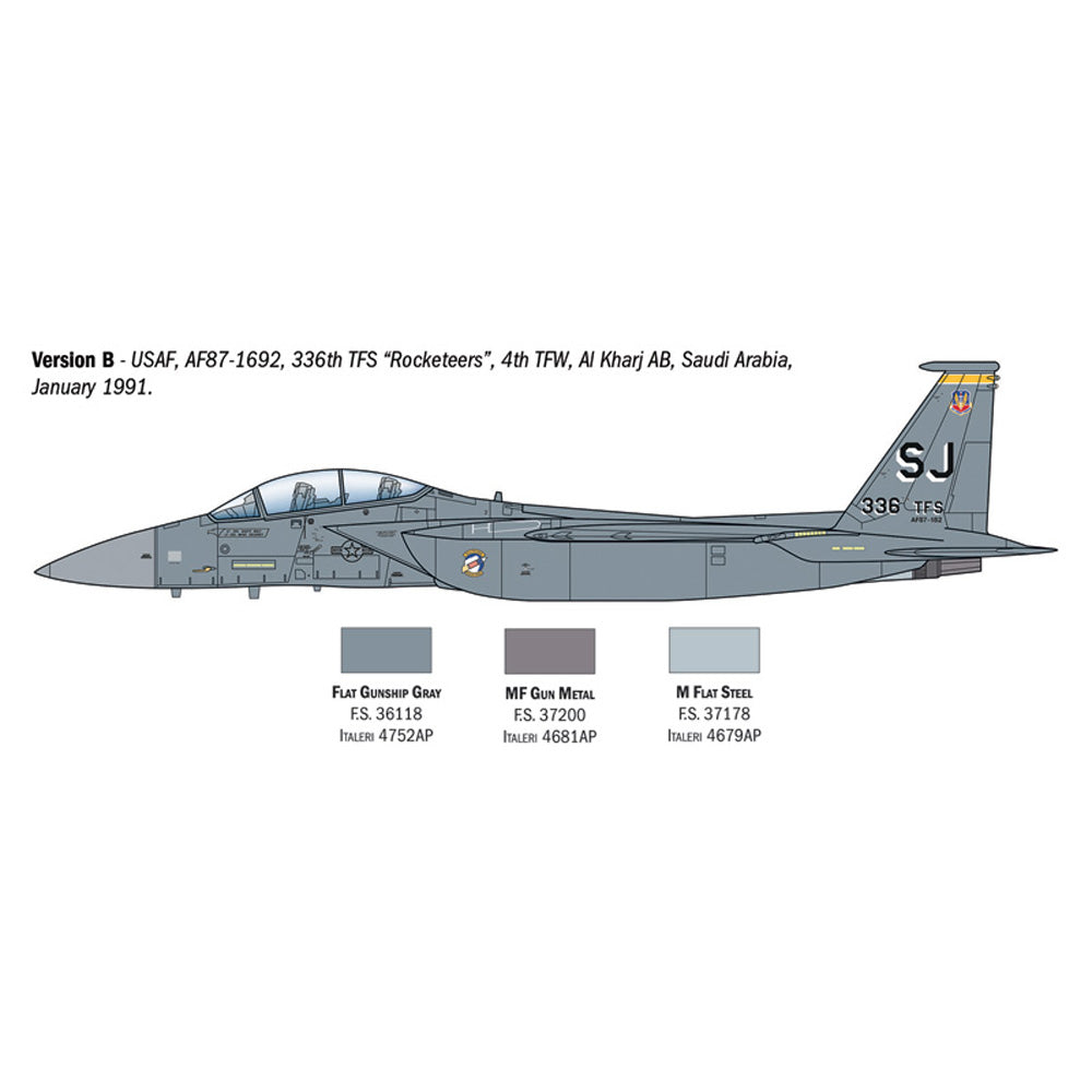 ITALERI 1/72 F-15E STRIKE EAGLE