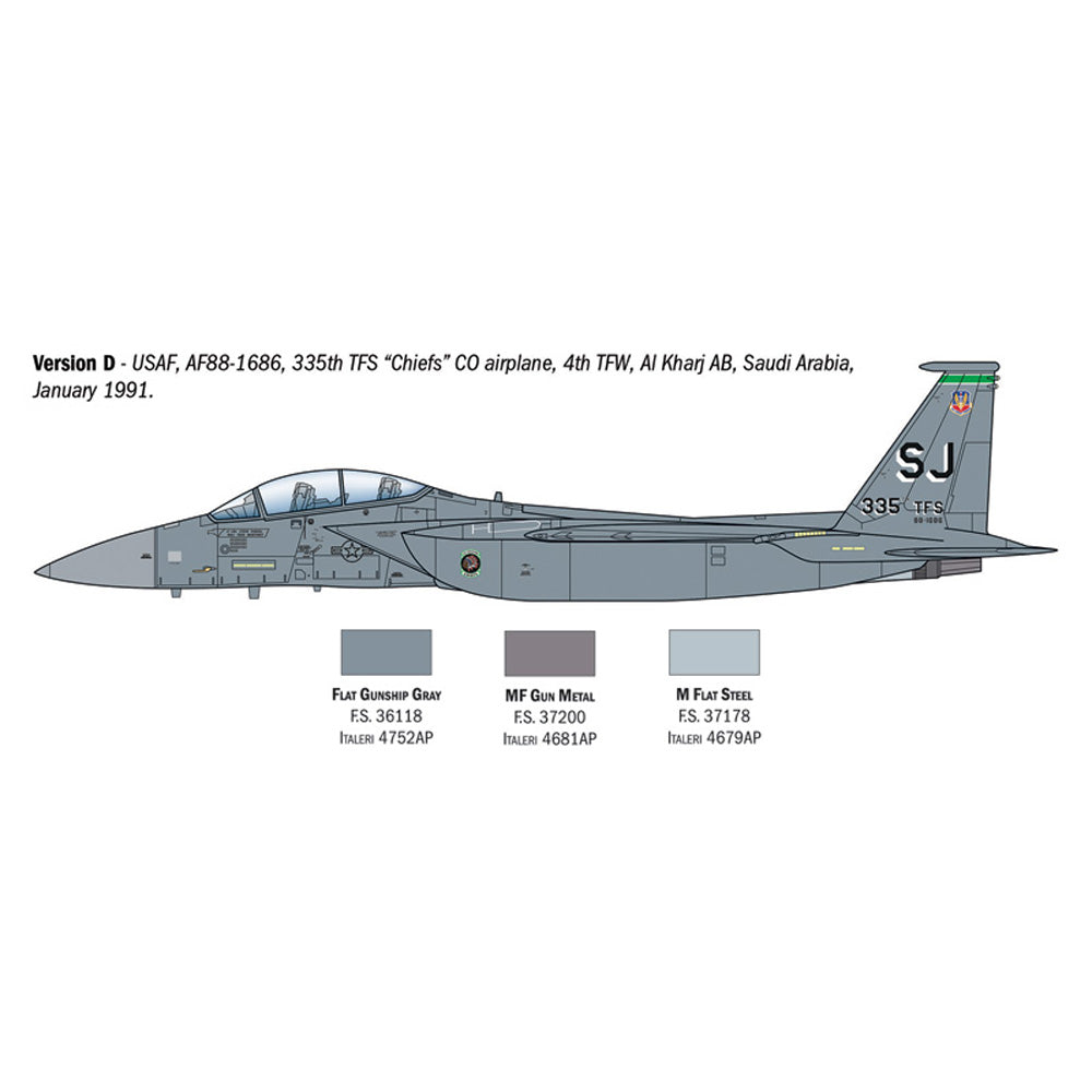 ITALERI 1/72 F-15E STRIKE EAGLE