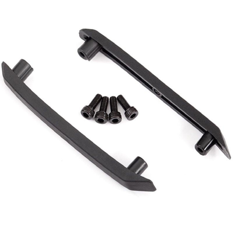 TRAXXAS SKID PLATE ROOF (BODY) (BLACK) L&R/ 3X8MM CS (4)