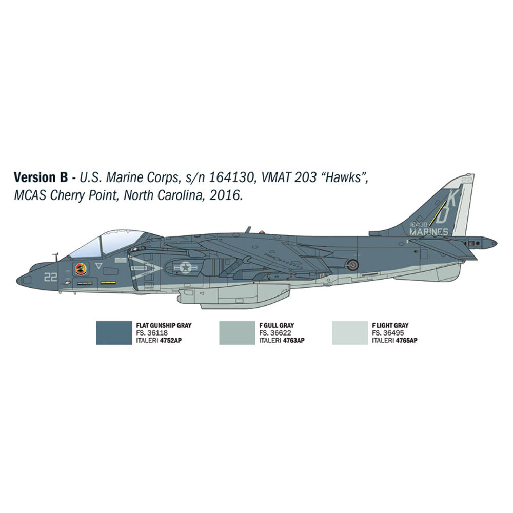 ITALERI 1/72 AV-8B HARRIER II 25