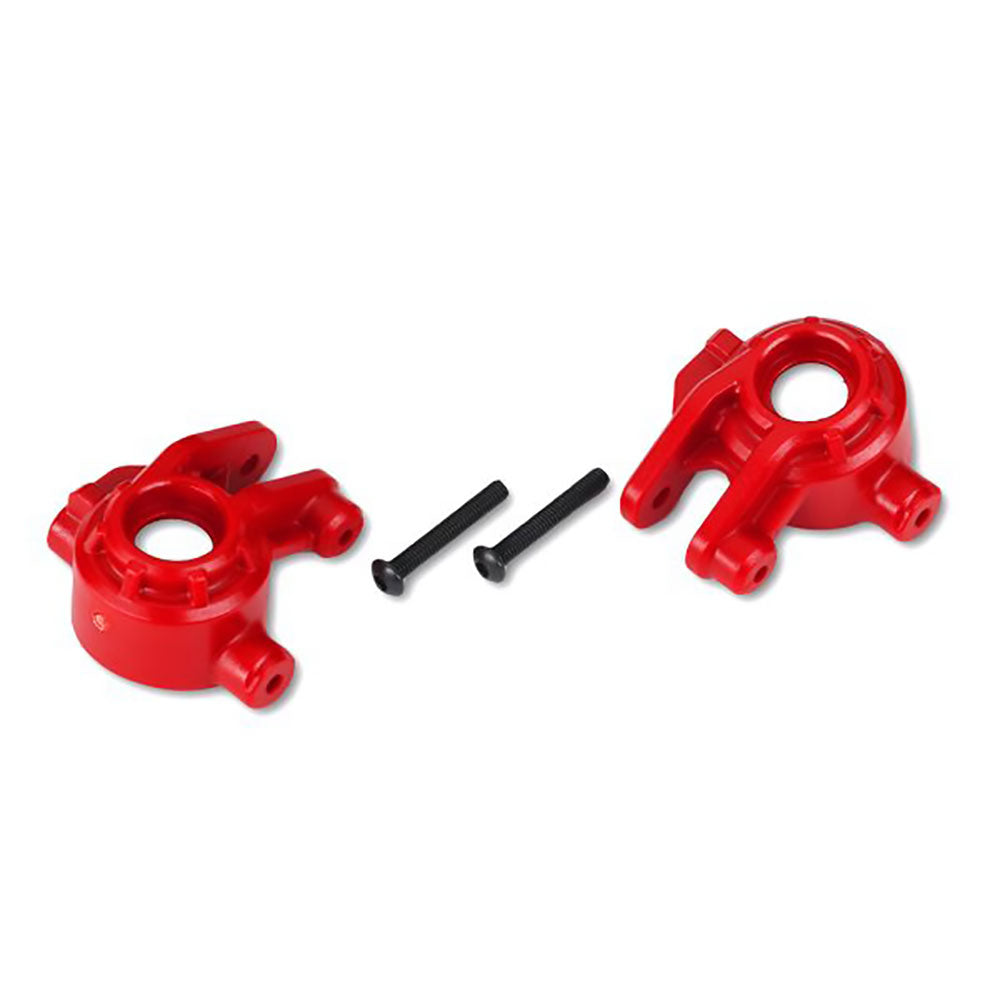 TRAXXAS STEERING BLOCKS RED L&R
