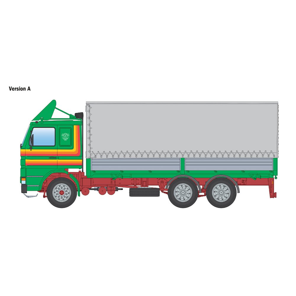 ITALERI 1/24 SCANIA 142H 6X2 CANVAS