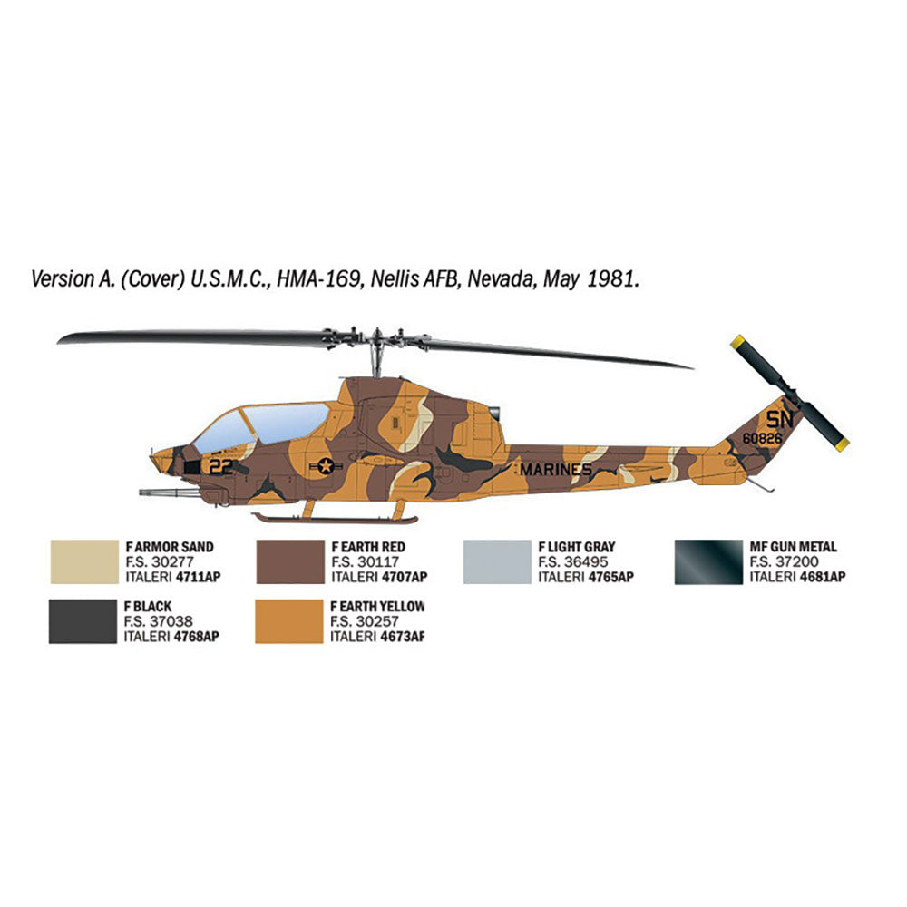 ITALERI 1/48 AH-1T SEA COBRA