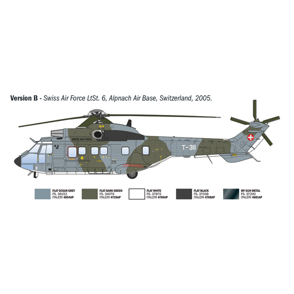 ITALERI 1/72 AS332 SUPER PUMA "SPECIAL FORCES"