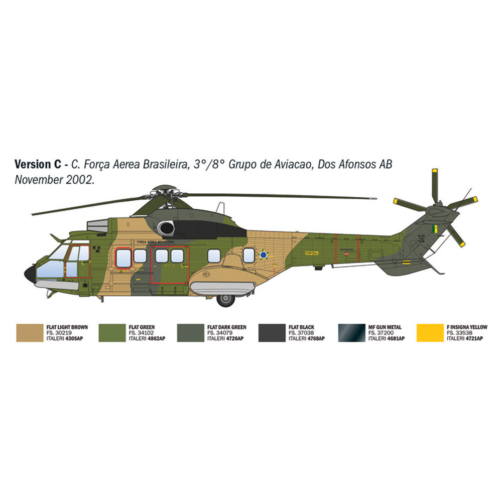 ITALERI 1/72 AS332 SUPER PUMA "SPECIAL FORCES"
