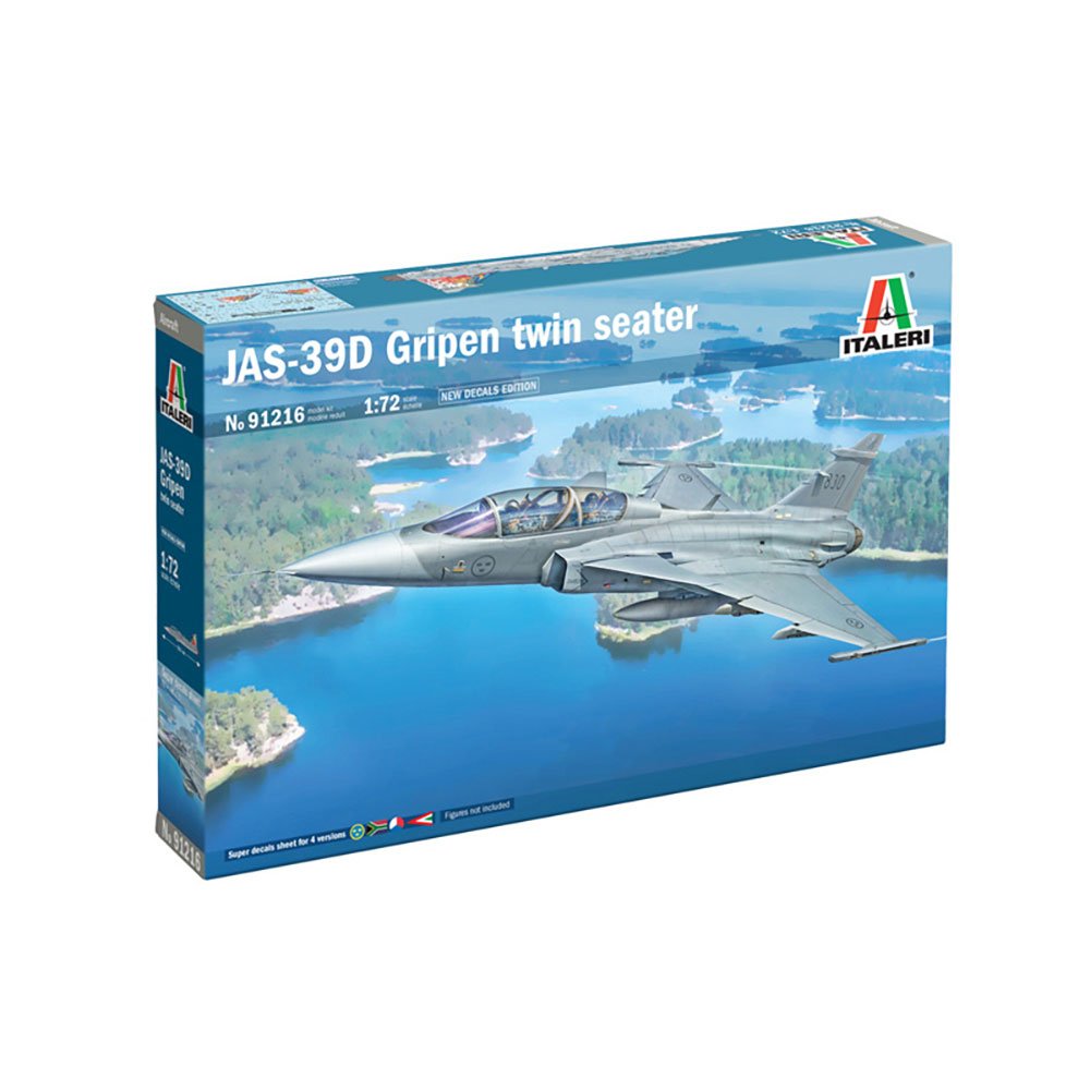 ITALERI 1/72 JAS-39 GRIPEN TWIN SEATER