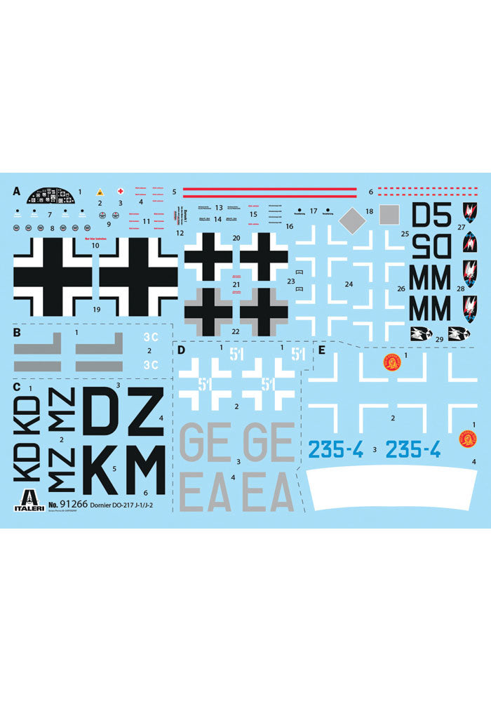 ITALERI 1/72 DORNIER DO 217 J1/J2 NACHTJAGER