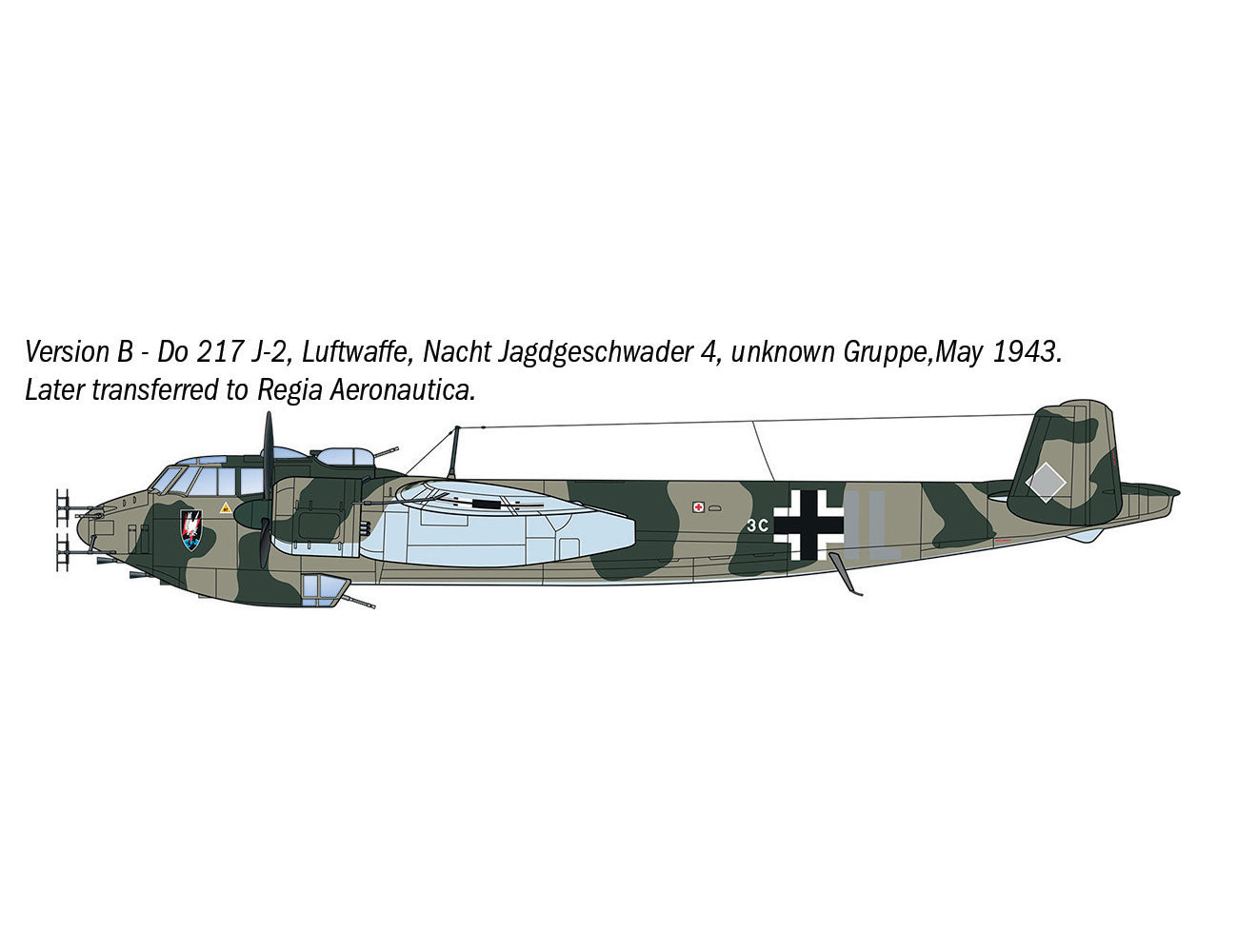 ITALERI 1/72 DORNIER DO 217 J1/J2 NACHTJAGER