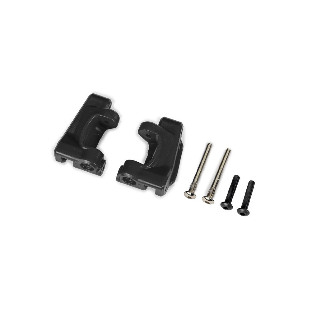 TRAXXAS CASTER BLOCKS BLACK L&R