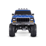 TRAXXAS TRX-4 HIGH TRAIL EDITION WITH 1979 FORD F-150 TRUCK BODY 1/10 SCALE 4WD - BLUE