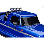 TRAXXAS TRX-4 HIGH TRAIL EDITION WITH 1979 FORD F-150 TRUCK BODY 1/10 SCALE 4WD - BLUE