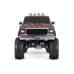 TRAXXAS TRX-4 HIGH TRAIL EDITION WITH 1979 FORD F-150 TRUCK BODY 1/10 SCALE 4WD - BROWN