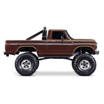 TRAXXAS TRX-4 HIGH TRAIL EDITION WITH 1979 FORD F-150 TRUCK BODY 1/10 SCALE 4WD - BROWN