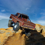 TRAXXAS TRX-4 HIGH TRAIL EDITION WITH 1979 FORD F-150 TRUCK BODY 1/10 SCALE 4WD - BROWN
