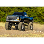 TRAXXAS TRX-4 SCALE & TRAIL CRAWLER WITH 1979 CHEVROLET K10 TRUCK-BLK