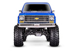 TRAXXAS TRX-4 SCALE & TRAIL CRAWLER WITH 1979 CHEVROLET K10 TRUCK-METALIC BLUE