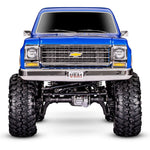 TRAXXAS TRX-4 SCALE & TRAIL CRAWLER WITH 1979 CHEVROLET K10 TRUCK-METALIC BLUE