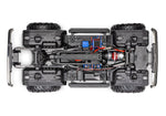 TRAXXAS TRX-4 SCALE & TRAIL CRAWLER WITH 1979 CHEVROLET K10 TRUCK-METALIC BLUE