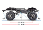 TRAXXAS TRX-4 SCALE & TRAIL CRAWLER WITH 1979 CHEVROLET K10 TRUCK-METALIC BLUE