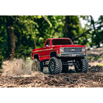 TRAXXAS TRX-4 SCALE & TRAIL CRAWLER WITH 1979 CHEVROLET K10 TRUCK-RED