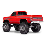 TRAXXAS TRX-4 SCALE & TRAIL CRAWLER WITH 1979 CHEVROLET K10 TRUCK-RED