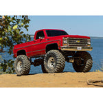 TRAXXAS TRX-4 SCALE & TRAIL CRAWLER WITH 1979 CHEVROLET K10 TRUCK-RED