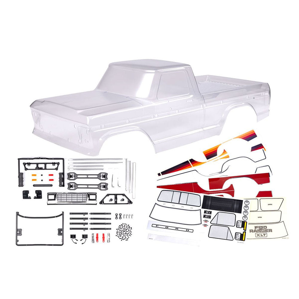 TRAXXAS BODY, FORD F-150 (1979) CLEAR