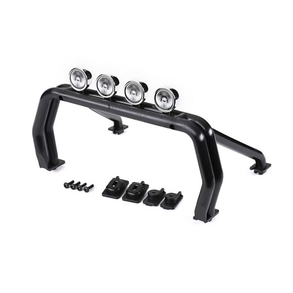 TRAXXAS ROLL BAR ASSM (BLK)/MOUNTS (L&R)