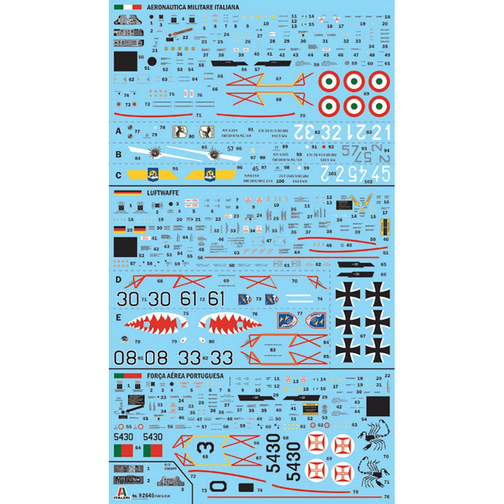ITALERI 1/48 FIAT G.91 R
