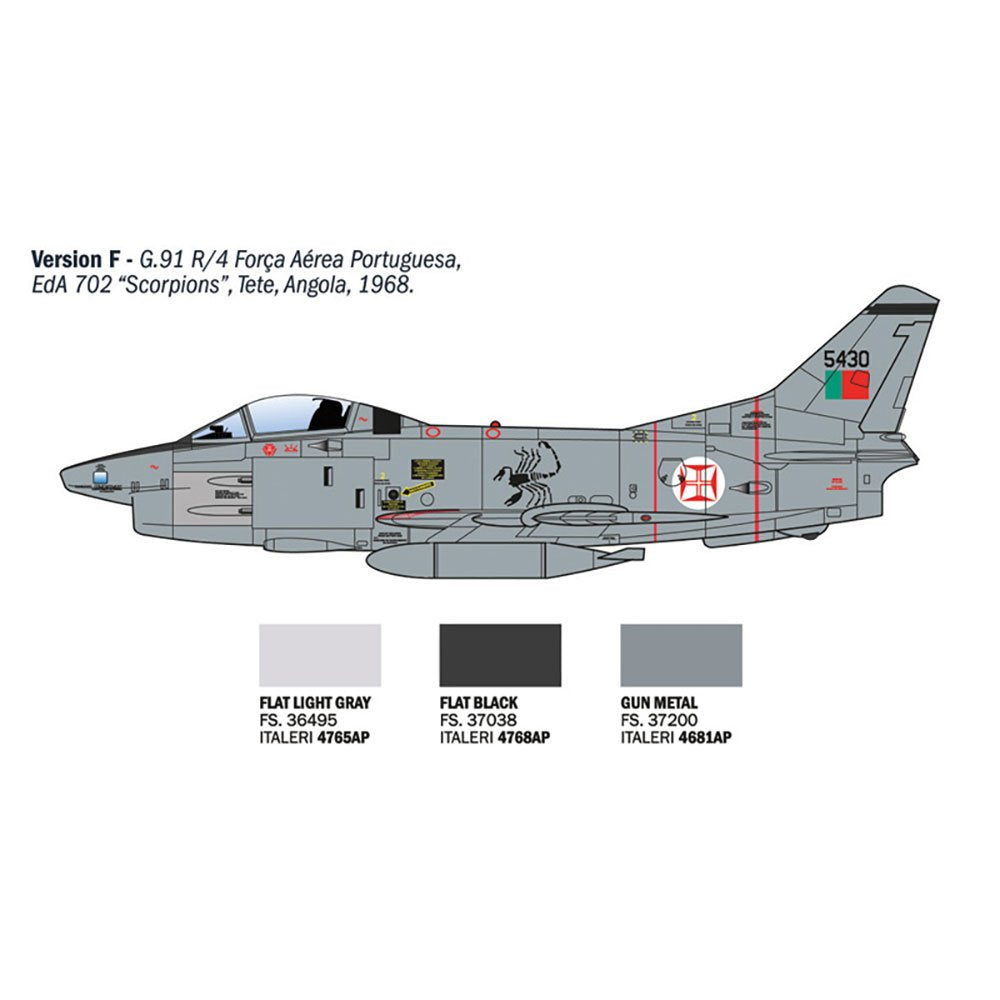 ITALERI 1/48 FIAT G.91 R