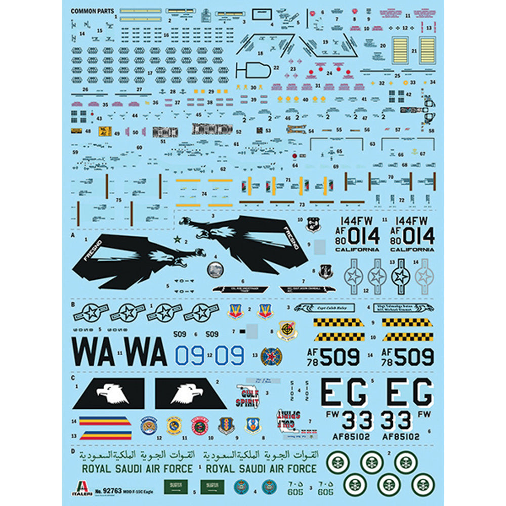 ITALERI 1/48 F-15C EAGLEHEET