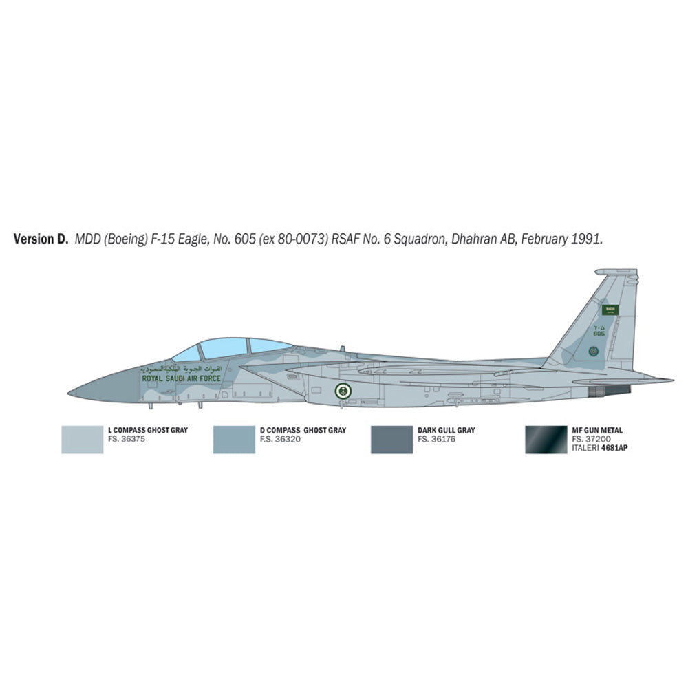 ITALERI 1/48 F-15C EAGLEHEET