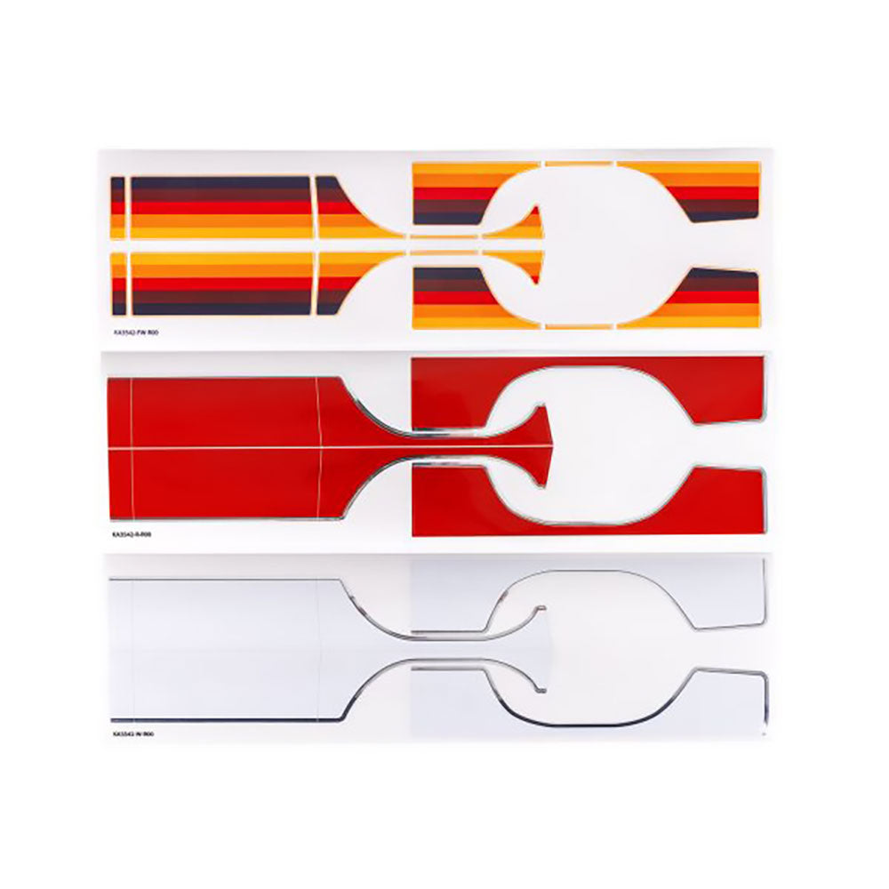 TRAXXAS DECAL SHEETS F-150 RED WHT FREEWHEEL