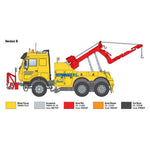 ITALERI 1/24 MERCEDES-BENZ WRECKER TRUCK