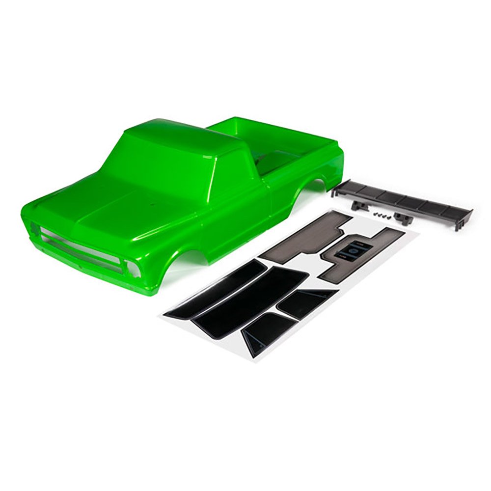 TRAXXAS BODY CHEVROLET C10 GREEN (PAINTED)