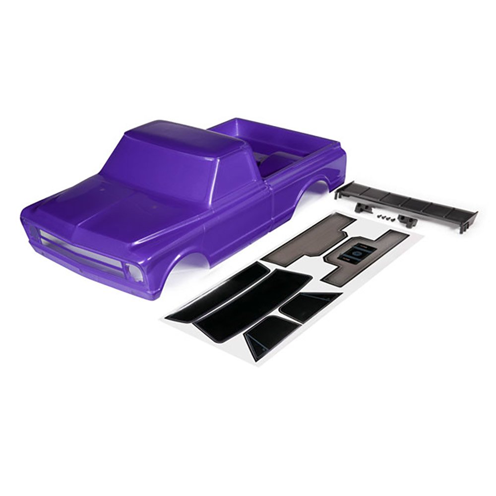 TRAXXAS BODY CHEVROLET C10 PURPLE (PAINTED)