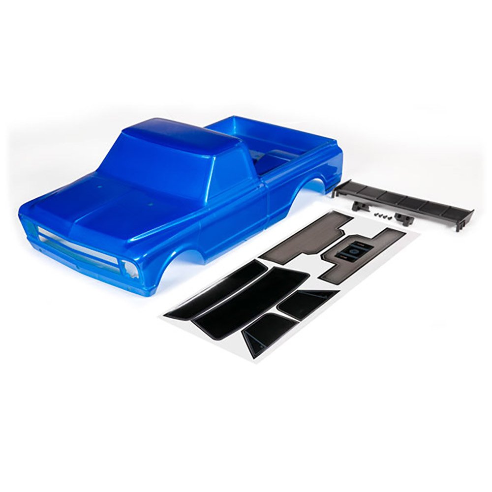 TRAXXAS BODY CHEVROLET C10 BLUE (PAINTED)