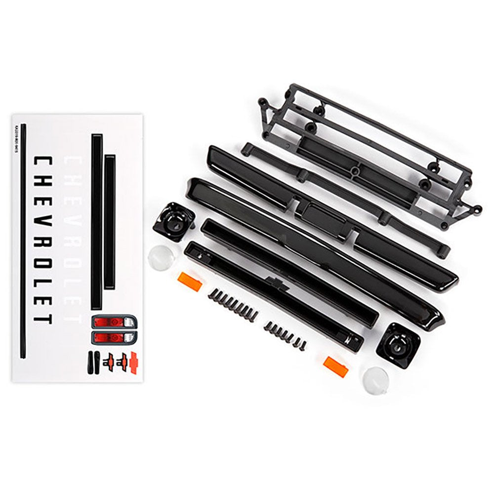 TRAXXAS BODY ACCESSORIES CHEVROLET C10 BLACK