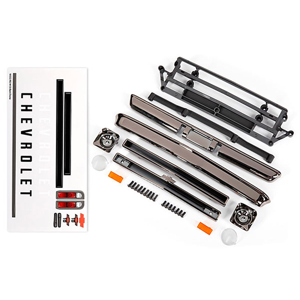 TRAXXAS BODY ACCESSORIES CHEVROLET C10 BLACK CHROME