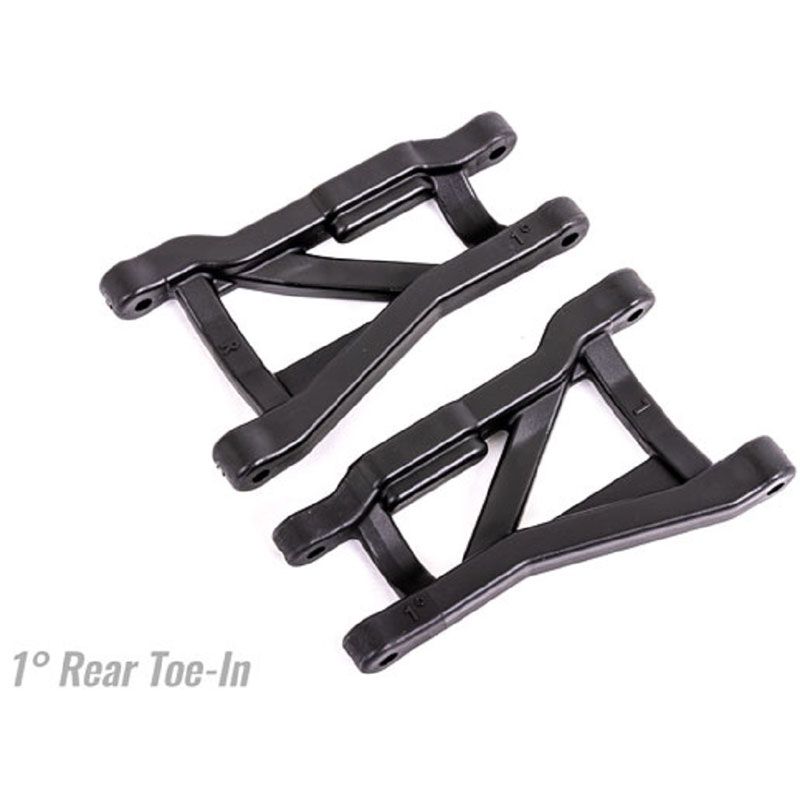 TRAXXAS SUSPENSN ARMS BLACK REAR (L&R) HEAVY DUTY