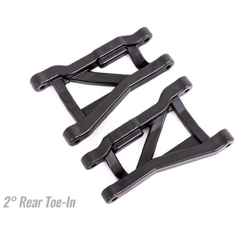 TRAXXAS SUSPENSN ARMS BLACK REAR (L&R) HEAVY DUTY