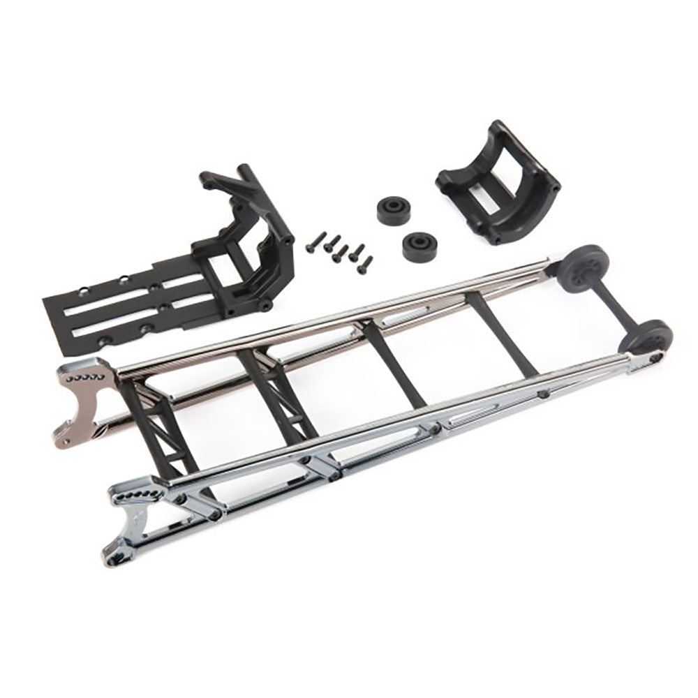 TRAXXAS WHEELIE BAR BLACK CHROME )/ WHEELIE BAR MOUNT