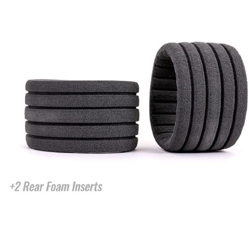 TRAXXAS TIRE INSERTS MOLDED (2) (FOR #9475 REAR TIRES) (+2 FIRMNESS)
