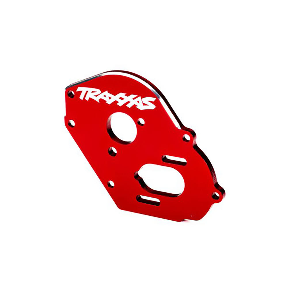 TRAXXAS PLATE MOTOR 6061-T6 ALUM (RED-ANOD) (4MM THICK)
