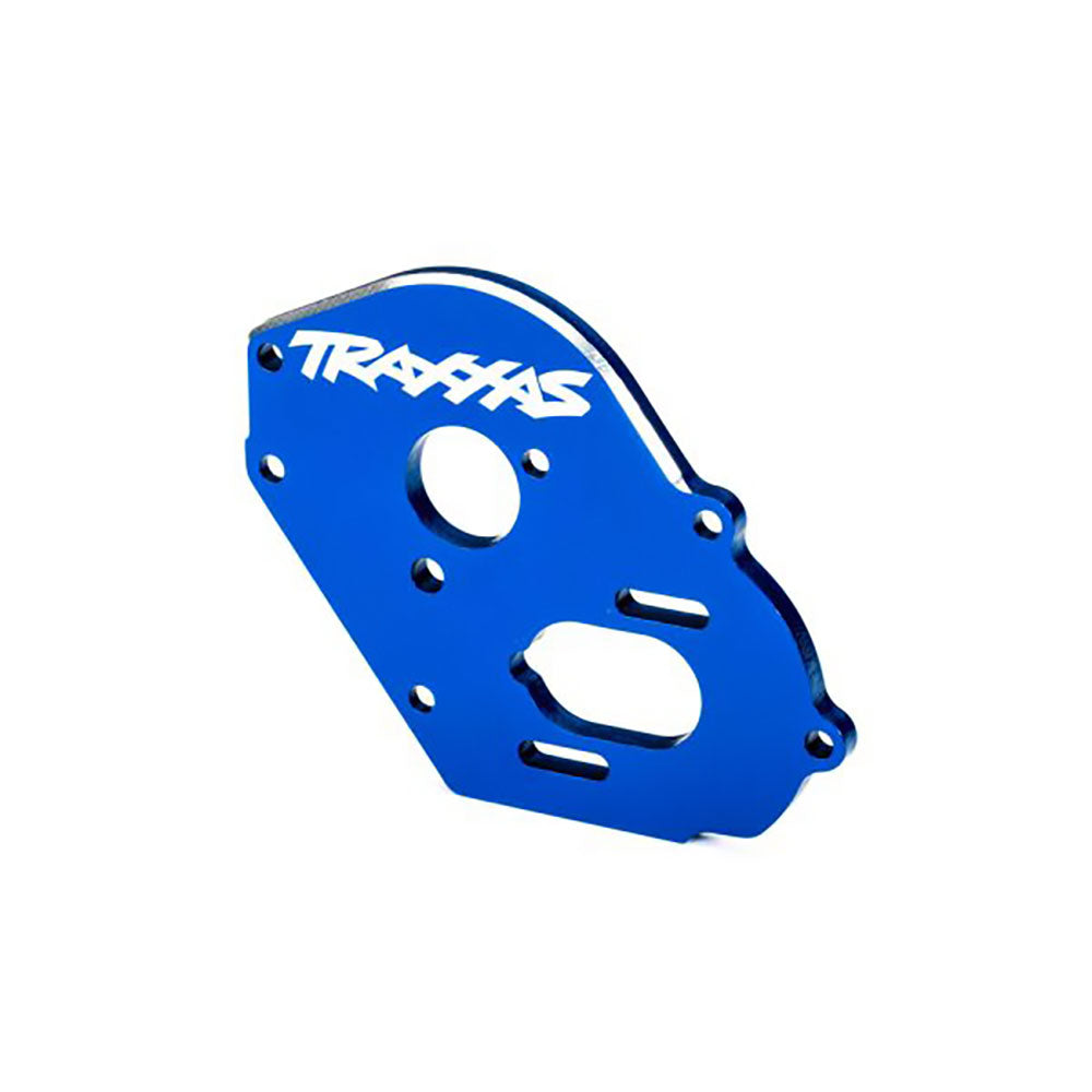 TRAXXAS PLATE MOTOR 6061-T6 ALUM (BLUE-ANOD) (4MM THICK)