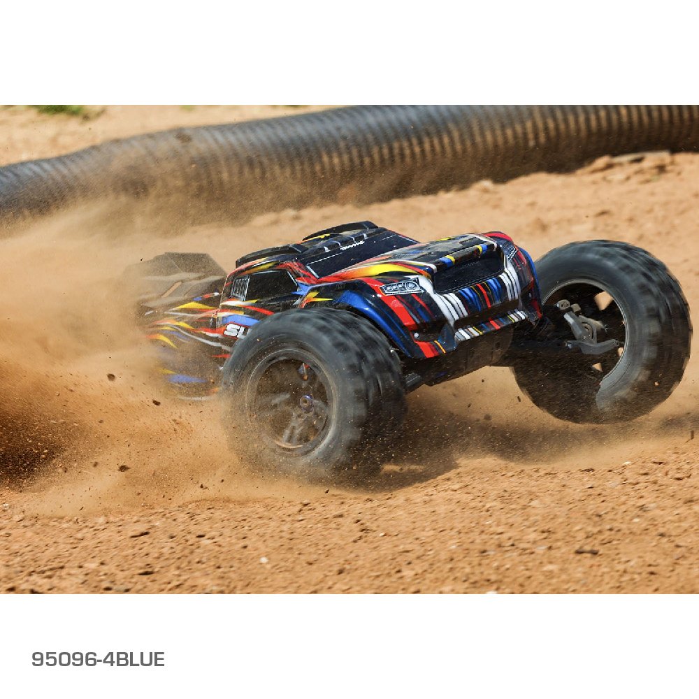 TRAXXAS 1/8 SLEDGE BELTED - BLUE