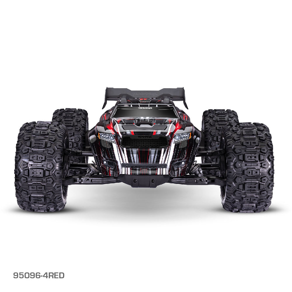 TRAXXAS 1/8 SLEDGE BELTED - RED