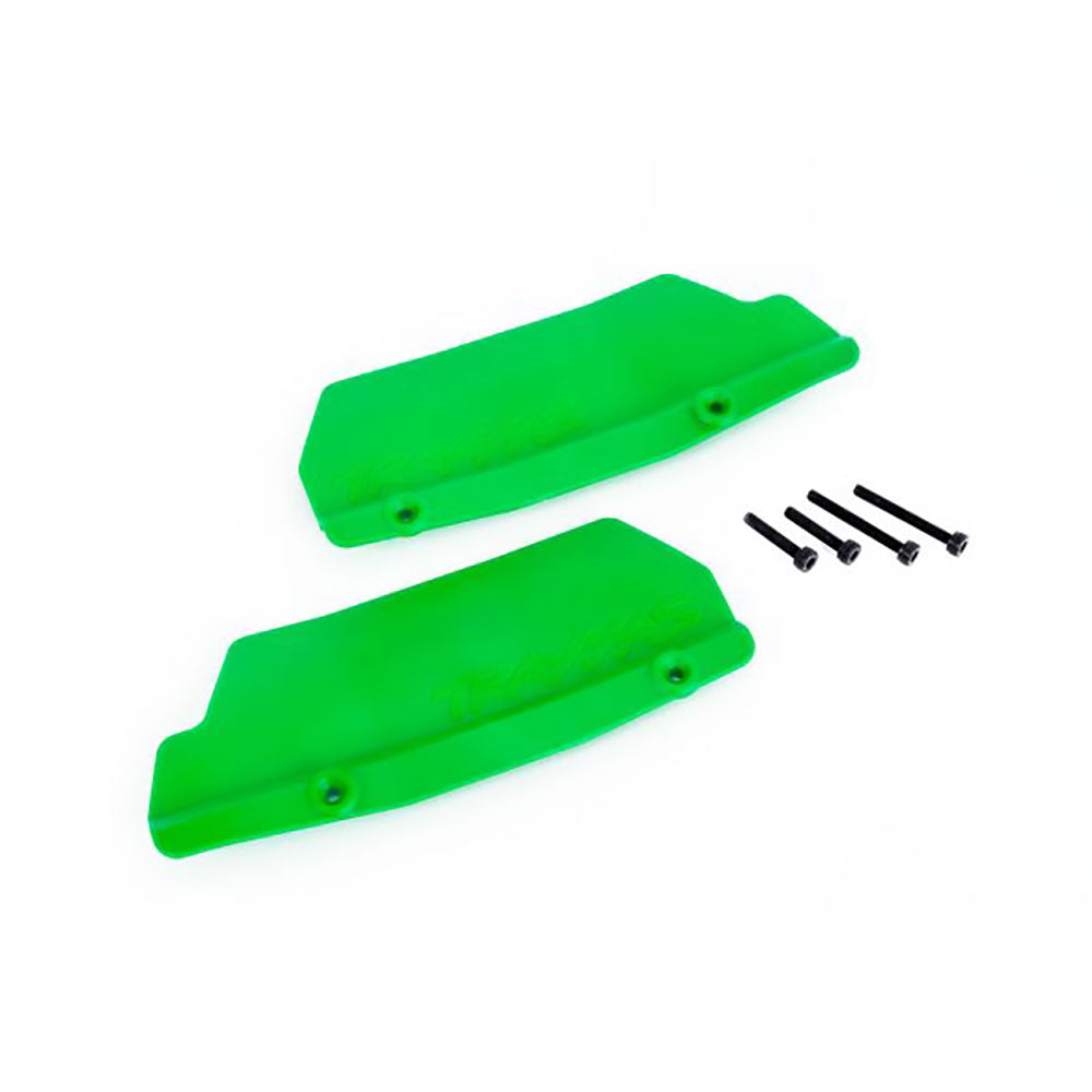 TRAXXAS MUD GUARDS REAR GREEN L&R