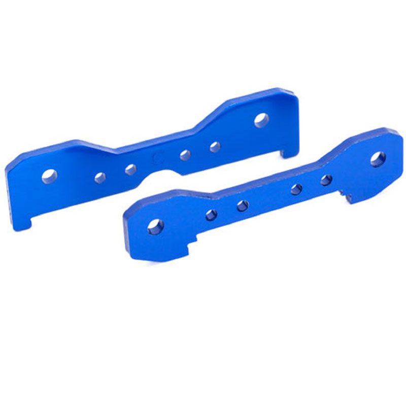 TRAXXAS TIE BARS REAR 6061-T6 ALUMINUM (BLUE-ANOD)