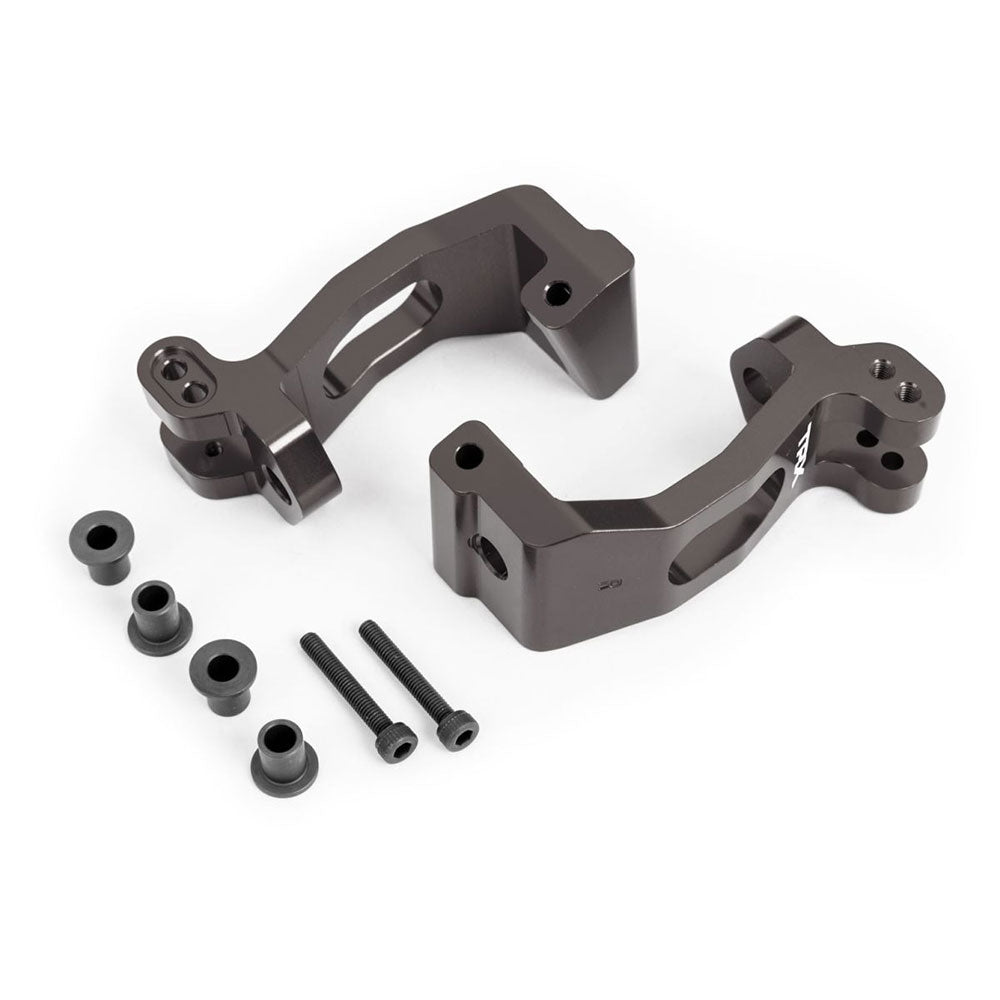TRAXXAS CASTER BLOCKS ALUM TITANIUM L/R